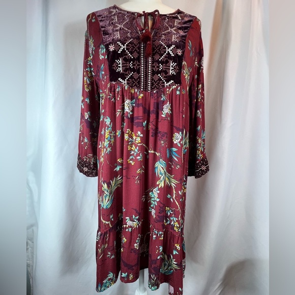 Johnny Was Workshop Boho Peasant Dress/Tunic - Picture 6 of 14